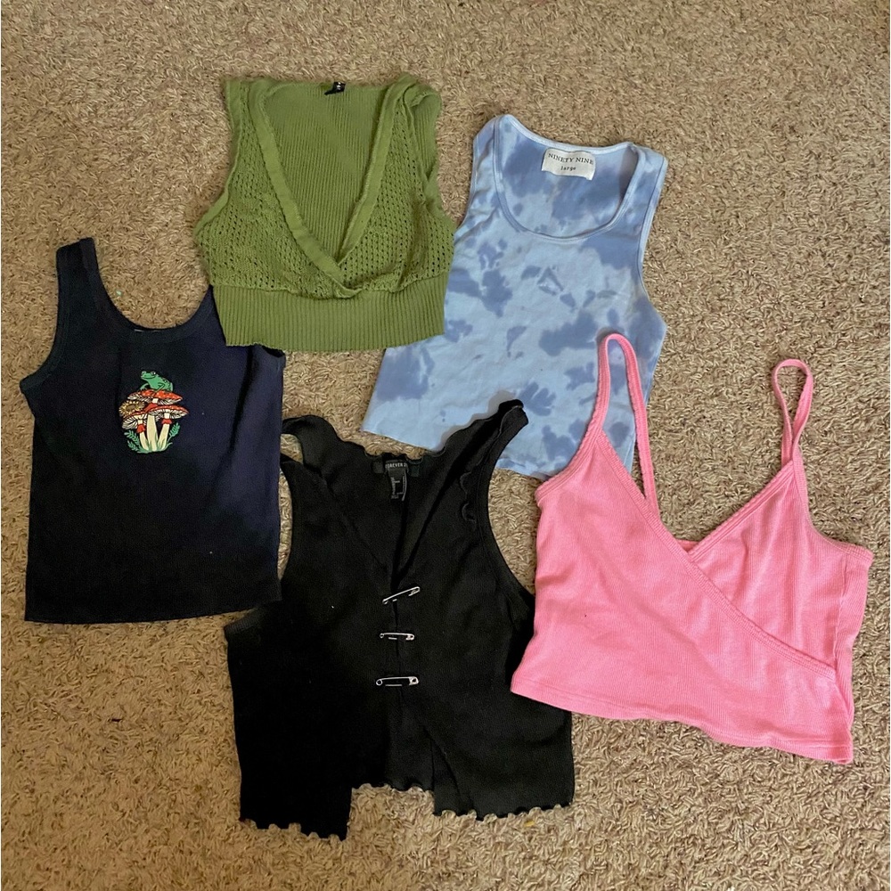 Lot of tank tops